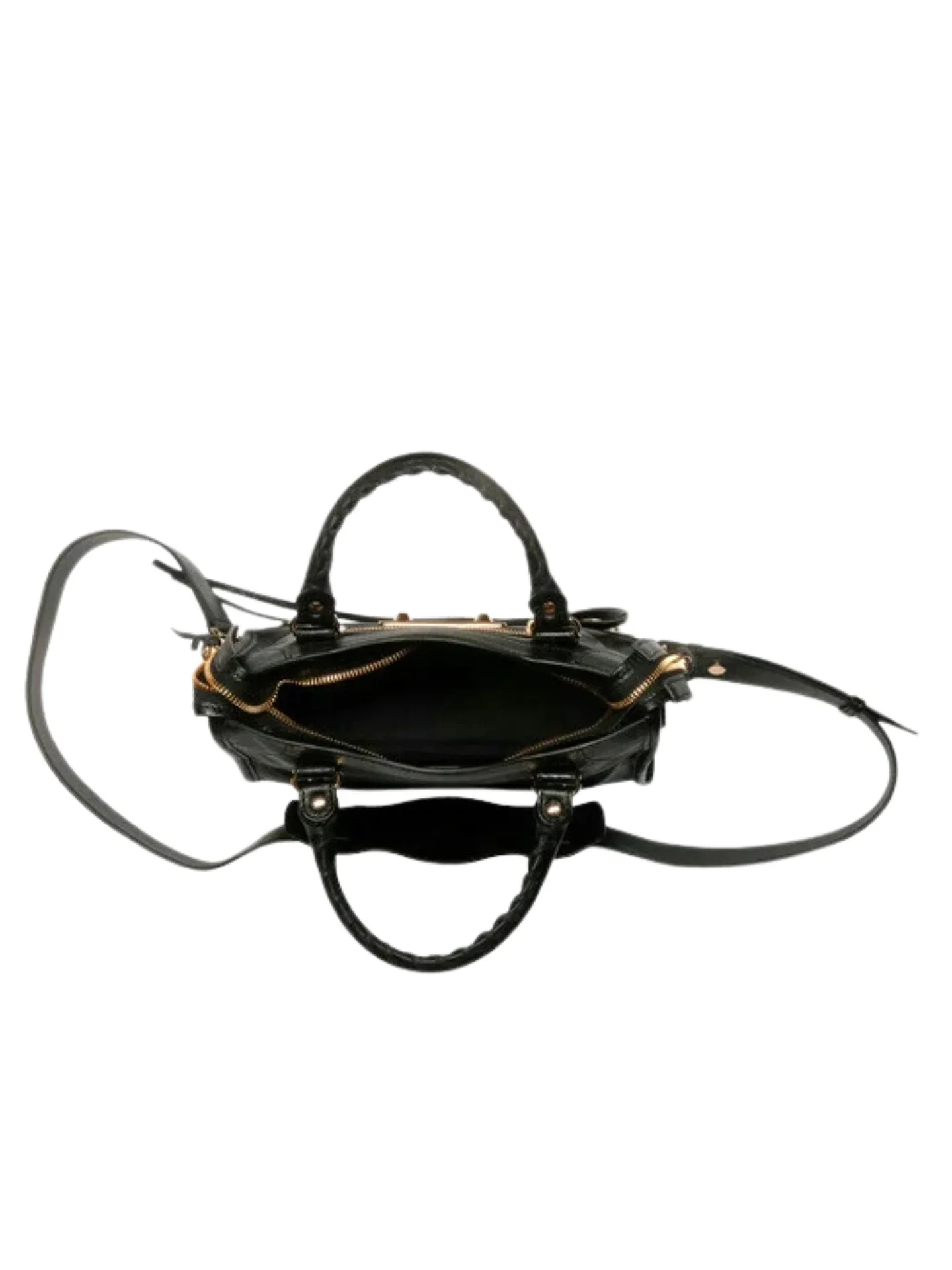 Balenciaga Classic Mini City Edge Black/Gold Hardware - Image 8