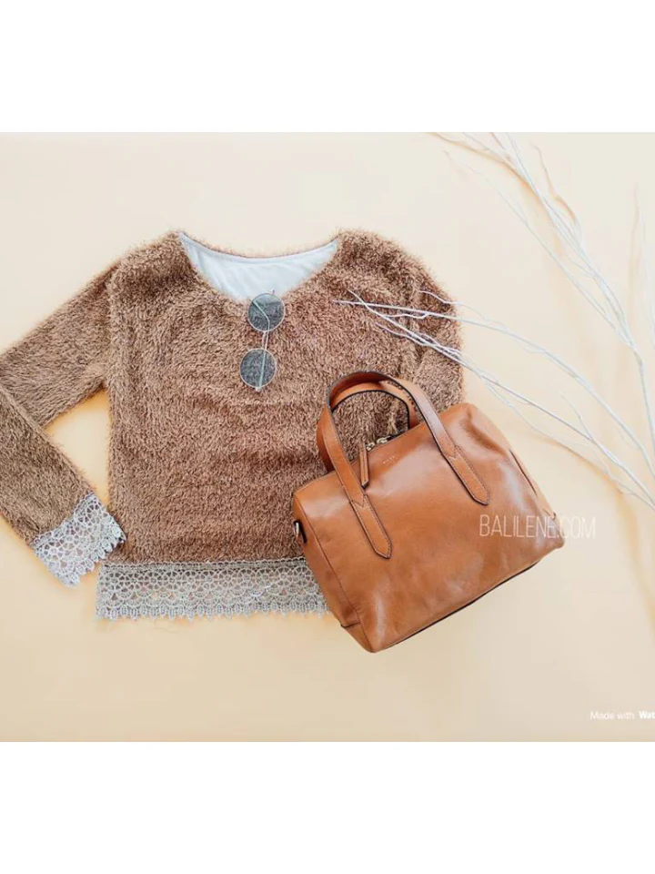 Fossil ZB5486235 Sydney Satchel Camel - Image 5